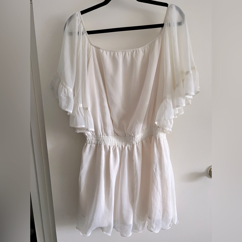 Off the shoulder romper